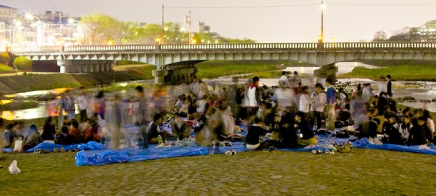 Long exposure of a party
